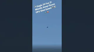 UFO 🛸 Shot Down In Style #extraterrestrial #spaceship #disclosure #aliens #uap