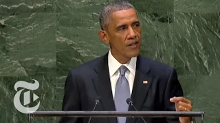 General Assembly 2014: Obama U.N. Speech [FULL] Today | The New York Times