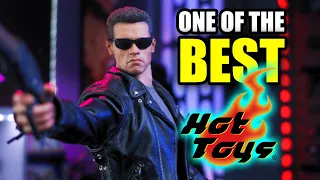 Hot Toys Terminator 2 T-800 Figure Unboxing! Greatest Hits!