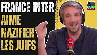 GRAVE DÉRAPAGE ANTISÉMITE SUR FRANCE INTER DE DE L'HUMORISTE GUILLAUME MEURICE