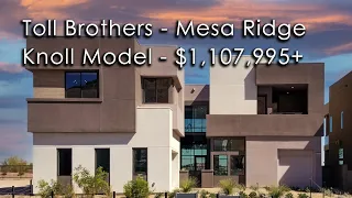 Extraordinary Knoll Model Mesa Ridge, Toll Brothers, $1,107,995 Base, 4,598 SqFt., 5BD, 5.5 BA, 3CA