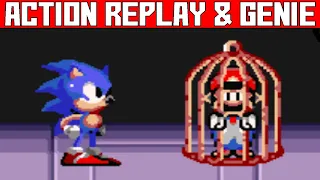 (Sonic the Hedgehog 4 SNES) Hit Anywhere & Invincibility - Game Genie Codes & Action Replay Codes