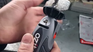 Ozito 12v chainsaw sharpener with diamond wheels