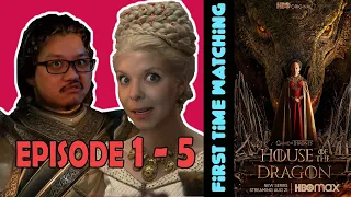 [BONUS] House of The Dragon Season 1 Episode 1-5 | Canadian First Time Watching | Reaction | Review