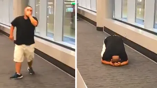 Он думал, что просто встречает друга в аэропорту. Но, увидев этого человека, в слезах рухнул на пол.