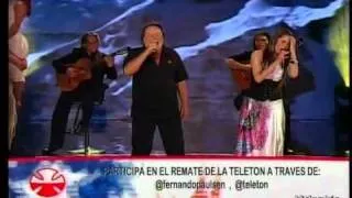 Patricio Manns y Sol Naveillan Teletón 2010 #teletonchile