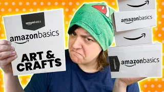 CASH or TRASH? Testing ALL Amazon Basics Art & Craft Supplies