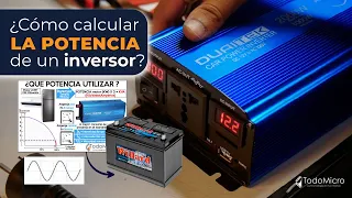 Cómo calcular la batería y potencia de tu INVERSOR ⚡ ¿Sirve para mi heladera?