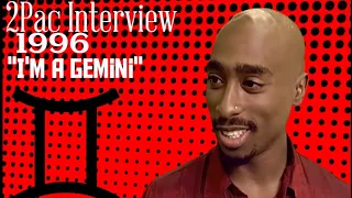 Rare* Tupac Shakur interview 1996 "Says he's a Gemini" Could be boring or Dangerous ♊
