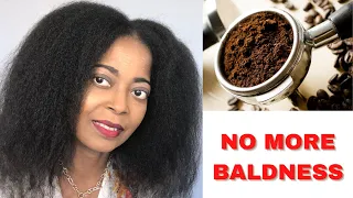 OVERNIGHT COFFEE HAIR RINSE THAT WILL INSTANTLY STOP HAIR LOSS ,SHEDDING AND BREAKAGE