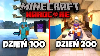 Przeżyłem 200 DNI na świecie Minecraft HARDCORE!