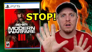 Do NOT BUY Call of Duty: Modern Warfare 3!