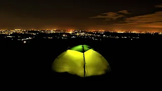 Chilli Wild Camp Overlooking Sheffield