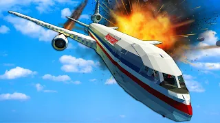 Plane Crash Survival with Spreadable Fire! - Stormworks Multiplayer Gameplay 1.0 Update