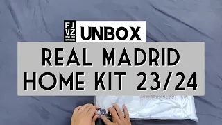 Unboxing Real Madrid home kits 2024/25