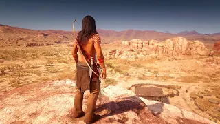 RDR2 - Playing as Indian in Red Dead Redemption 2 looks epic