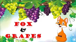 The Fox and the Grapes || English Bedtime Stories | Short Stories For kids