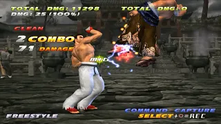 Kazuya was at his BEST in Tekken Tag Tournament 1..