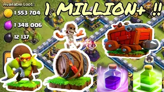 Clash of Clans: Easy Way to Farm Loots Without Losing Your Trophies!!!