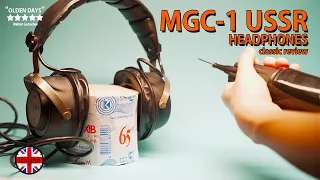 Soviet Union USSR CCCP mgc-1 (TDS-1) Stereo Headphones Review (~1970)