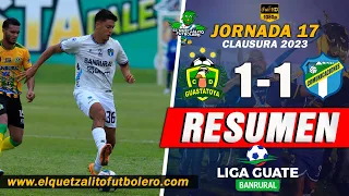 EMPATE / Guastatoya 1 vs Comunicaciones 1 / Jornada 17 Clausura 2023 Liga Nacional