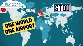 Getting more BIG population countries open!! - One Airport One World - Fly Corp Free play (Part 3)