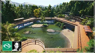 Discover the Beauty of a Mountain Zoo Build in Planet Zoo