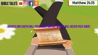 Matthew 24:35  Bible Animated Verse 07 November 2021