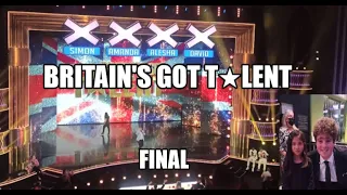 Britain's Got Talent Series 15 | The Final | BGT 2022 commercial time & finalists