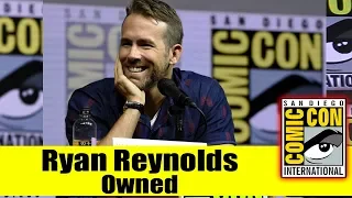 Funny Young Fan's Epic Clapback at Ryan Reynolds during DEADPOOL 2 Comic Con 2018 Panel