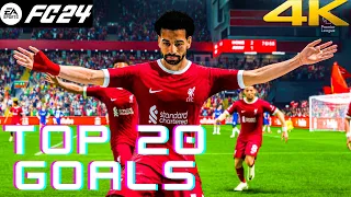 FC 24 - BEST TOP  20 GOALS | PS5 4K GAMEPLAY #1 |