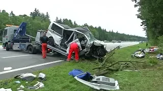 GAFFER AUF A8: Familienurlaub endet tödlich – Vater und Tochter sterben