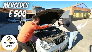 MERCEDES E500 W211 de menos de 5000 euros | Verificacion  @MundoJeep ​