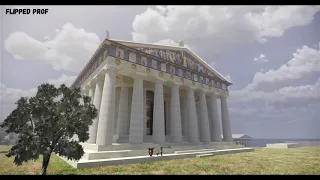 Athens 3d live - educational reconstruction