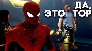 Marvel Avengers Spiderman DLC Полное Прохождение (все костюмы, весь сюжет)