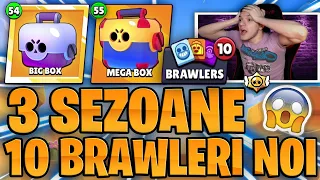 10 NEW BRAWLERS FROM 3 DIFFERENT SEASONS! Brawl Stars