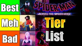 Spiderman ATSV Character Tier List
