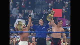 Rey Mysterio & Eddie Guerrero win the Tag Team Titles: No Way Out 2005