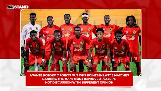 Asante Kotoko Form Improvement: Ranking the TOP 6 Most IMPROVE players at KOTOKO in last 3 MATCHES.