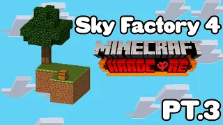 Built a house finally!! SKY Factory 4 Survival. Part.3