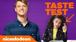 Jace Norman’s April Fools Taste Test w/ Jojo Siwa, Lizzy Greene, Daniella Perkins & More 🐛 l Nick