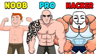 NOOB vs PRO vs HACKER - Slap Kings