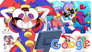 POMNI GOOGLES HERSELF | LOSING MY MIND!! 🤡