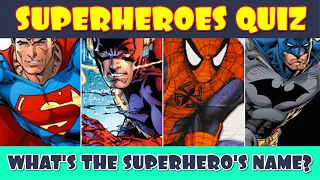 Can You Guess the Superheroes by their Real Names?