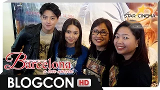 [FULL] 'Barcelona: A Love Untold' Bloggers Conference | 'Barcelona: A Love Untold'