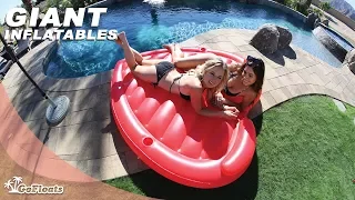 GoFloats Heart Giant Pool inflatables