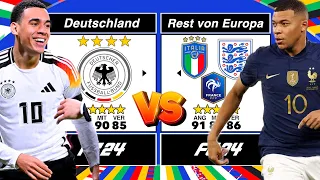 Deutschland 🇩🇪 vs Rest von Europa 🇪🇺 in FC 24! 👀⚽️ (EURO 2024)