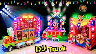 New Ganesh Visarjan Navratri Big Gauri Durga Truck Dj Pooja Krishna Trolley Dj Radha Dj Puja Light