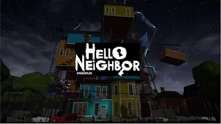 Мой первый SPEEDRUN по игре  HELLO NEIGHBOR [52:10]