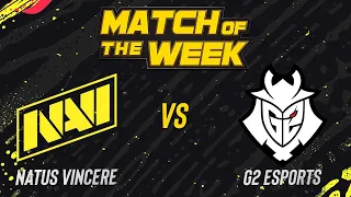 Match of the Week | CSGO - Navi vs G2 | IEM Cologne 2021